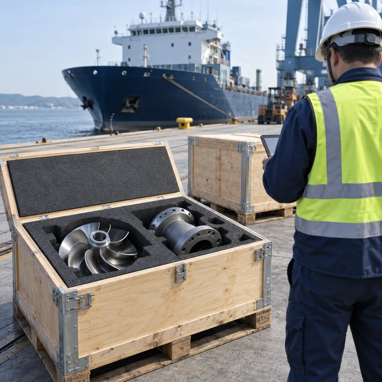 Spare Parts Handling — illustrative service image